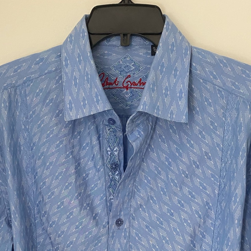 New condition! Robert Graham XL Long Sleeve Button Down Shirt.